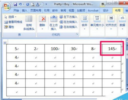 word2010里怎么输入求和公式