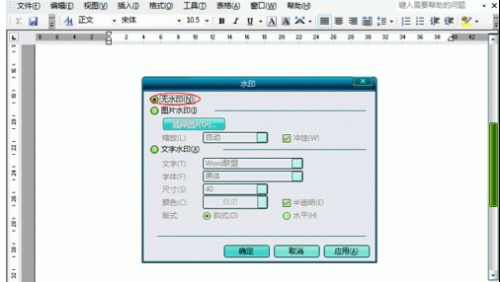 去除Word水印的两个实用方法